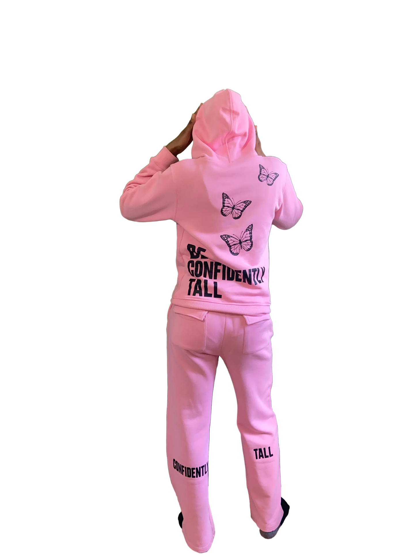 Confidently Tall Hoodie Set (Barbie)