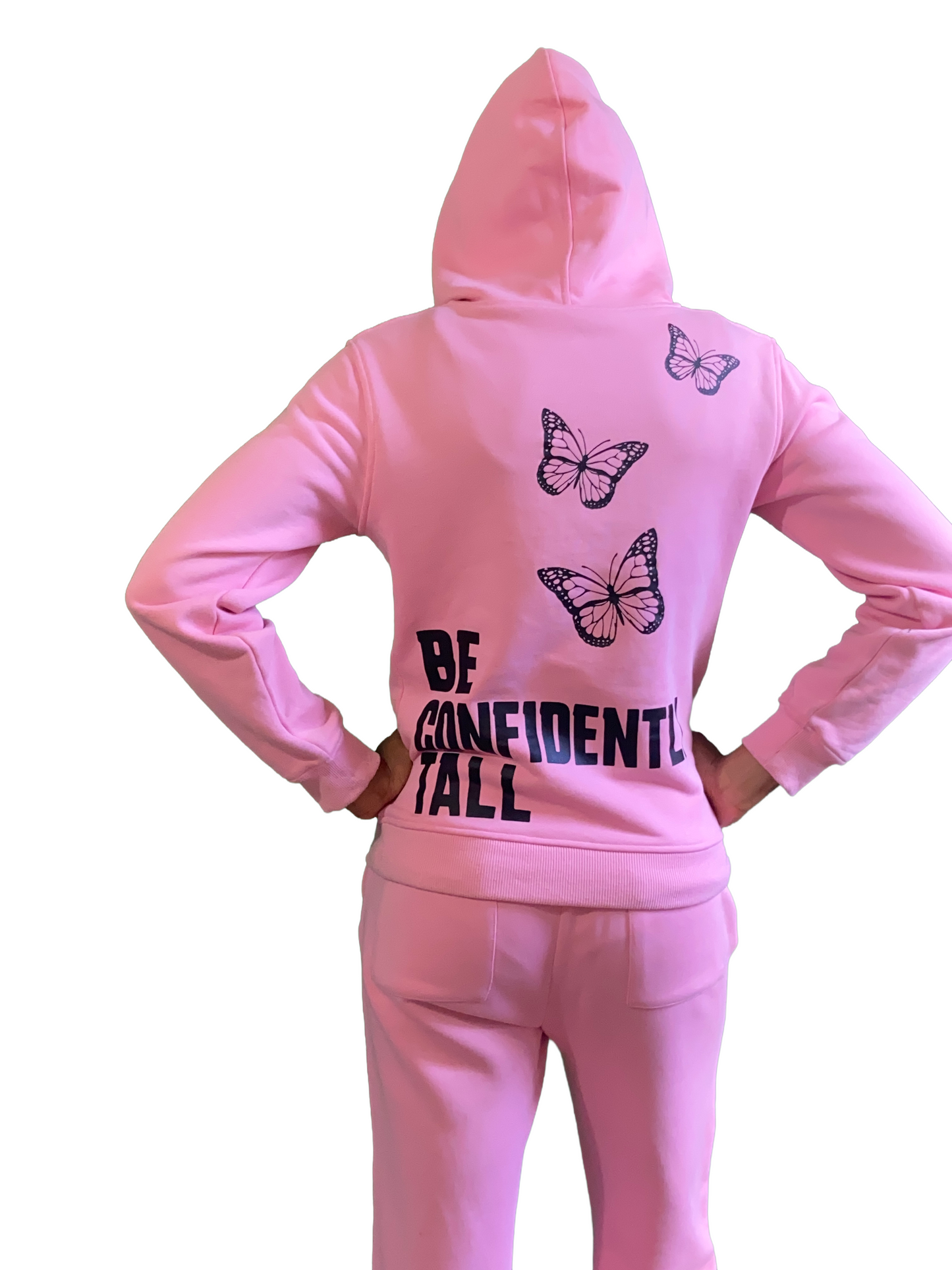 Confidently Tall Hoodie Set (Barbie)